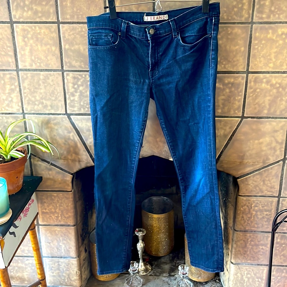 J Brand medium wash skinny jeans
